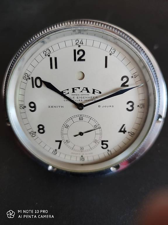 orologio efap per veicoli pesanti degli anni 60