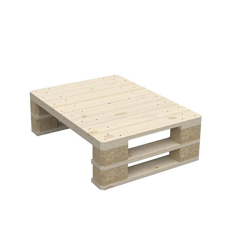 Loungetisch Holzpalette 80 x 60 cm