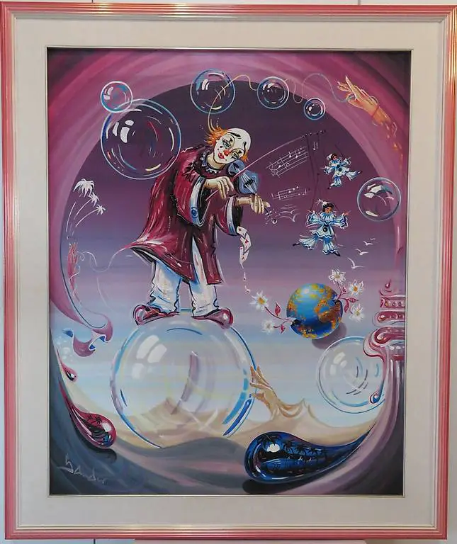 Cosmos Geiger von Günter Sander im surrealen Stil