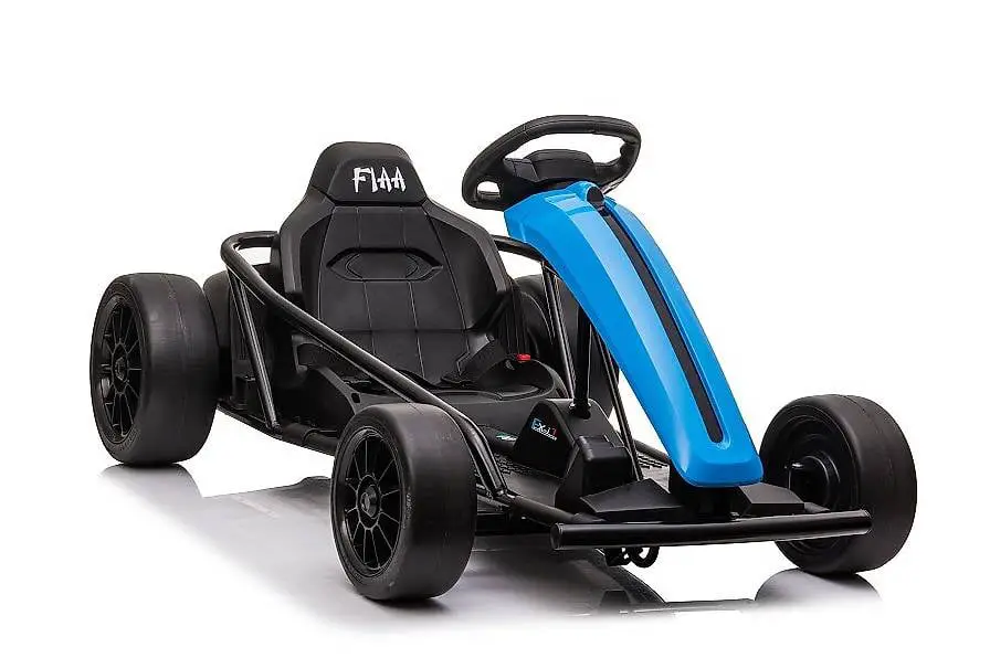 Kinder Elektroauto "E-Gokart" Mit 24V Und Driftfunktion + 2x