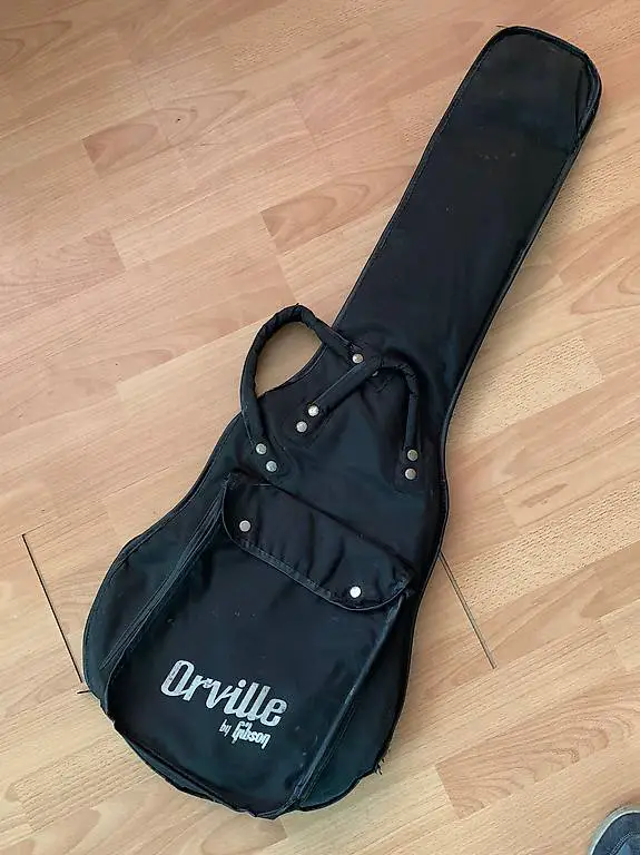 Orville by Gibson (MIJ) Gigbag ungewaschen & roadworn