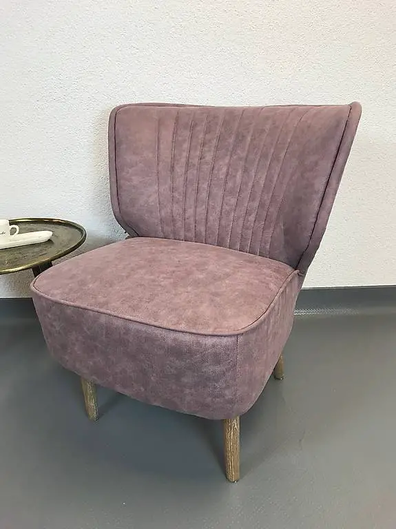 sessel sofa swing revivial rosa vintage neu