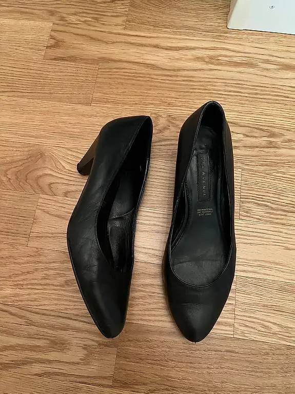 Leder Schuhe 5th Avenue Grosse 38