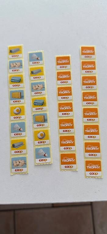 Coop Sammelmarken zu verschenken