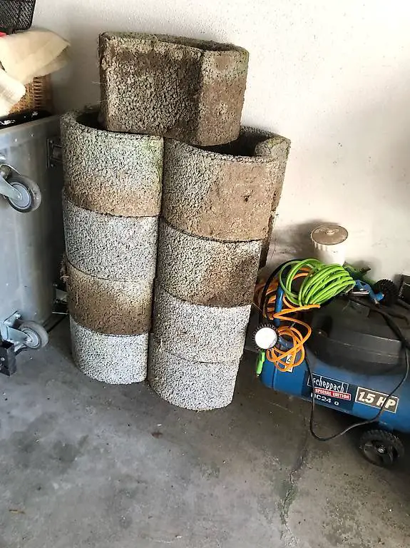 Pflanzsteine, Böschungssteine, Pflanzringe