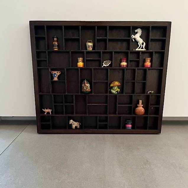 Setzkasten mit Inhalt