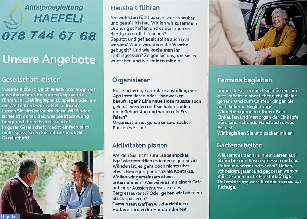 Ihre persönliche Alltagsbegleitung für Senioren & Seniorinnen