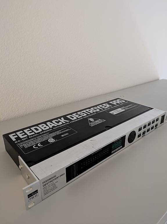 behringer feedback destroyer pro