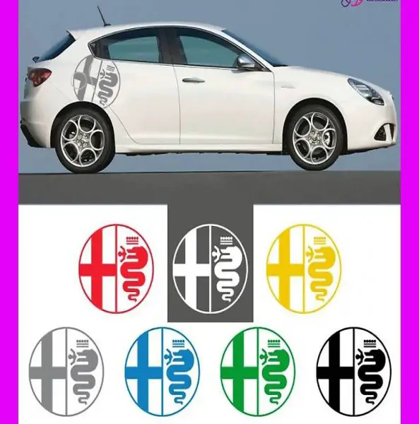  Alfa Romeo Seitentür Aufkleber