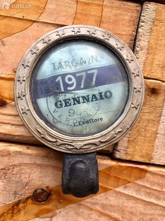 vespa original gennaio von 1977 (t.s.)