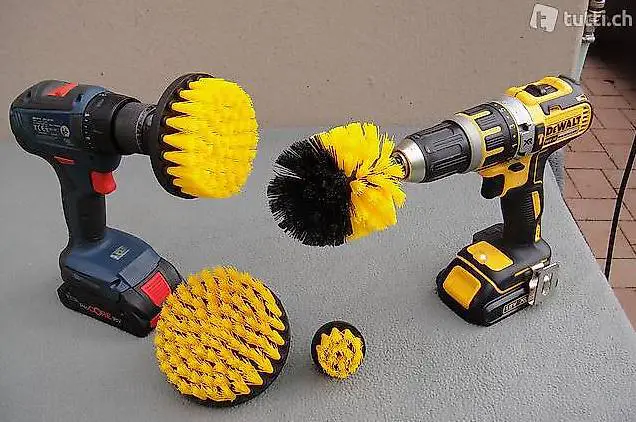 Polsterreinigung Bürsten Set für AKKUMASCHINENE K