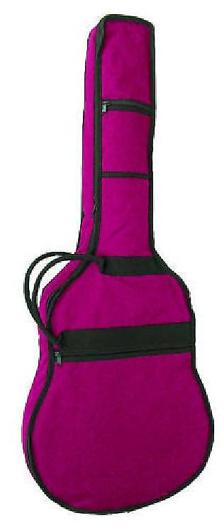  Gitarrentasche 3/4 gepolstert 10mm Rot