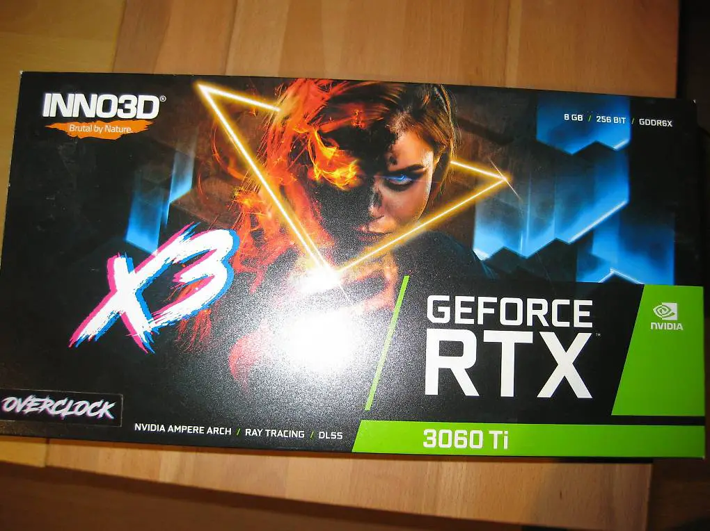inno3d rtx 3060ti gddr6x mit ovp