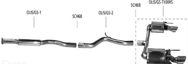  OPEL INSIGNIA - ÉCHAPPEMENT DUPLEX (GPS)