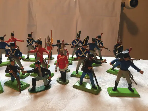 Soldaten Britains LTD 1971 Napoleonisches Regiment Figuren