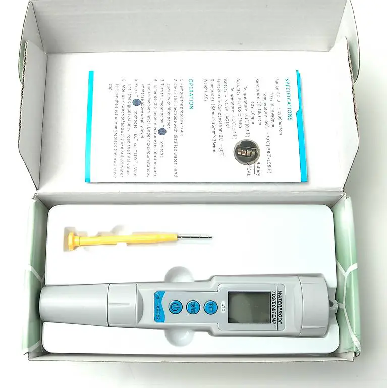 Messgerät TDS/EC & Temperatur