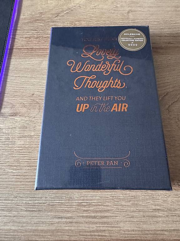 Moleskine Peter Pan Limited Collector"s Edition NEU