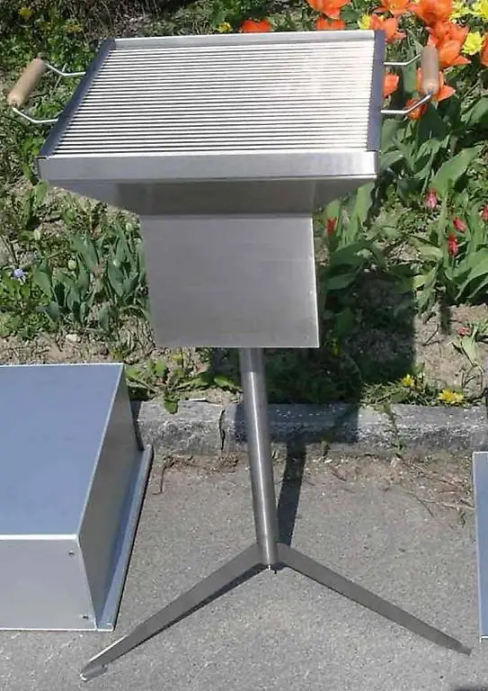 Kompakt - Grill - Edelstahl