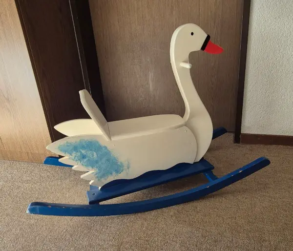 Wisa Gloria Schaukel-Schwan