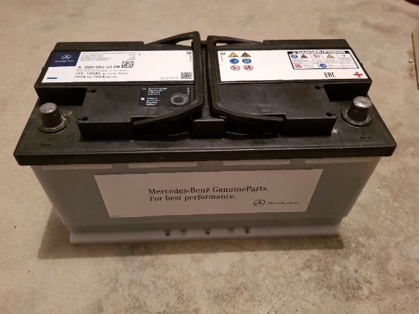 occ., gebrauchte Autobatterie, 100Ah, getestet