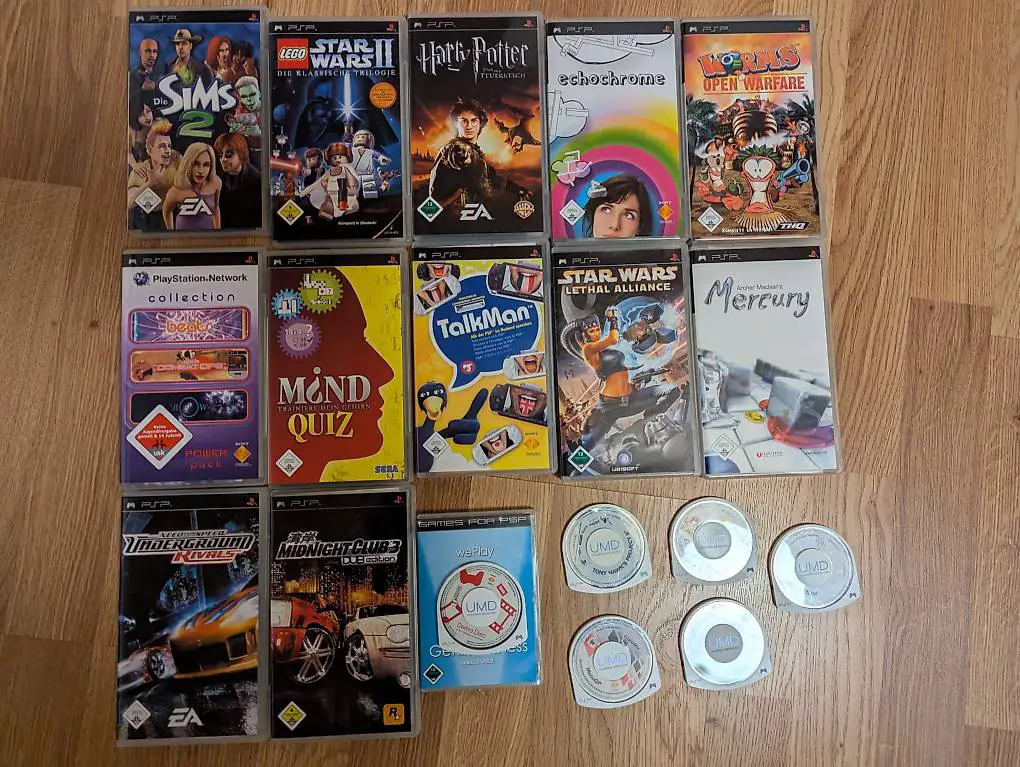 PSP Games Spiele UMD je CHF 5