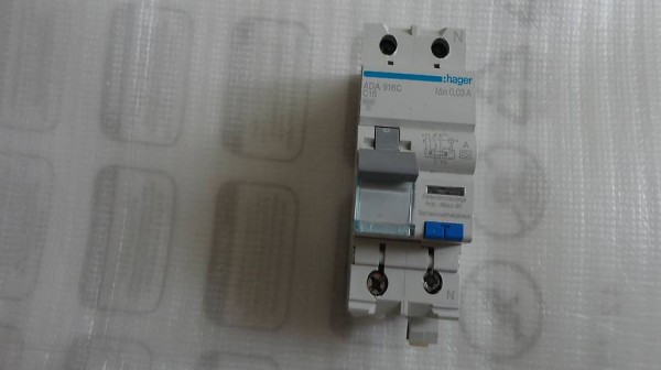 hager FI-LS Fehlerstrom ADA 916 16A (30mA)