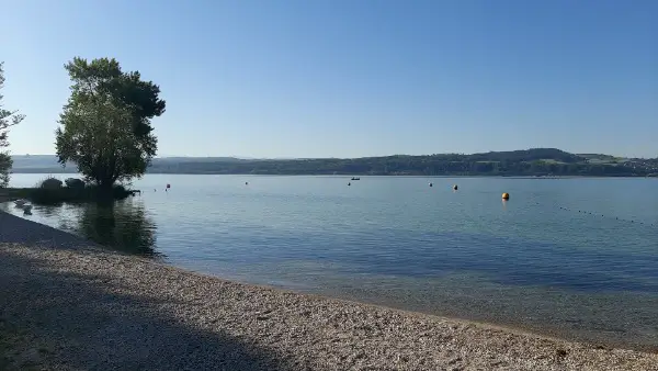 Caravane avec auvent