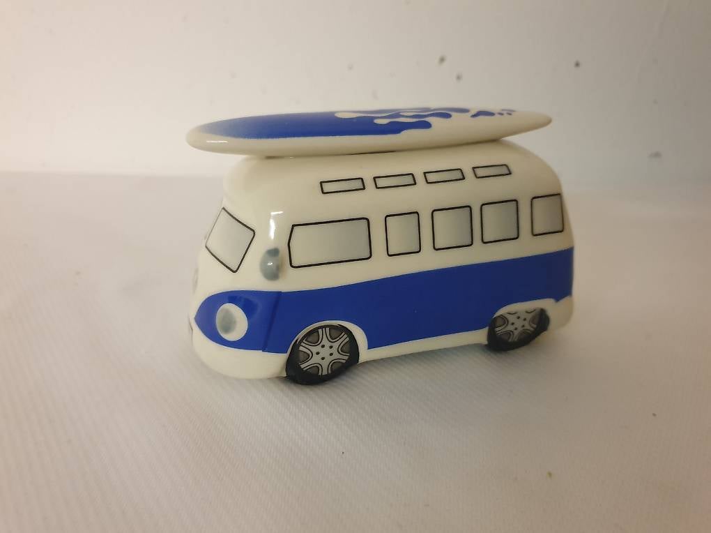 VW Bus Bulli Sparbüchse, Kasseli, Spardose Surfer Style