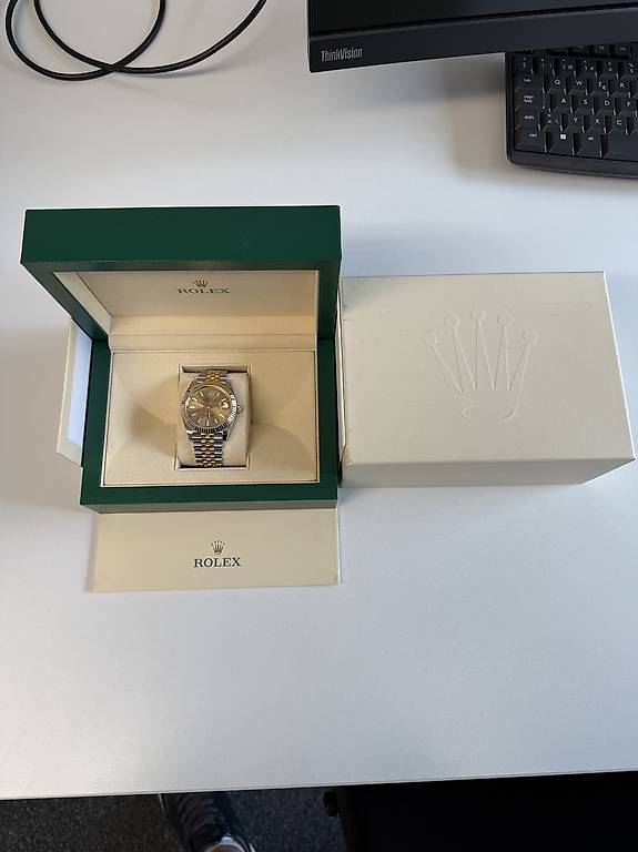 Rolex Datejust 41 Edelstahl Oystersteel und Gelbgold