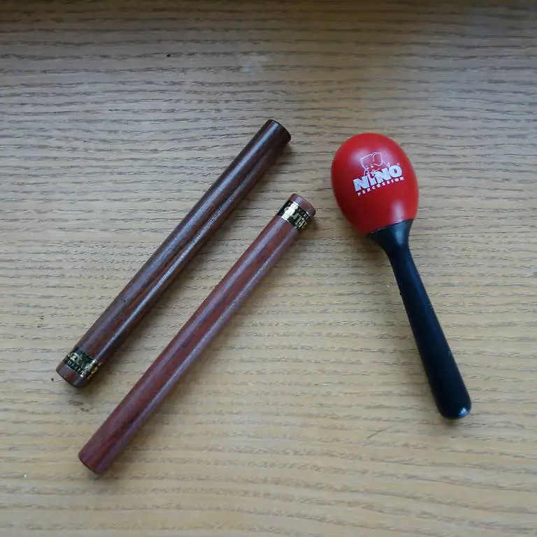 Sonor Latino 2 Klanghölzer dunkel&Nino Percussion Egg Shaker