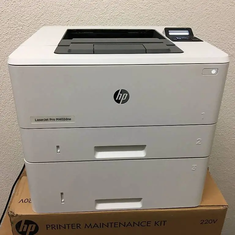 HP LaserJet Pro M402dne, neue HP Toner, Zusatzfach, wie neu