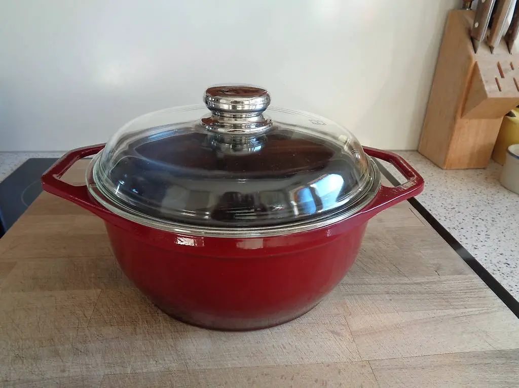 Gusseisen Topf für Gasherd