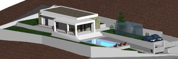 Traumhaus / Luxus-Bungalow mit Pool und fantastischem Meerblick