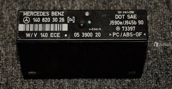 Mercedes W140 S Steuergerät Warnblinkgeber Nr.1408203026
