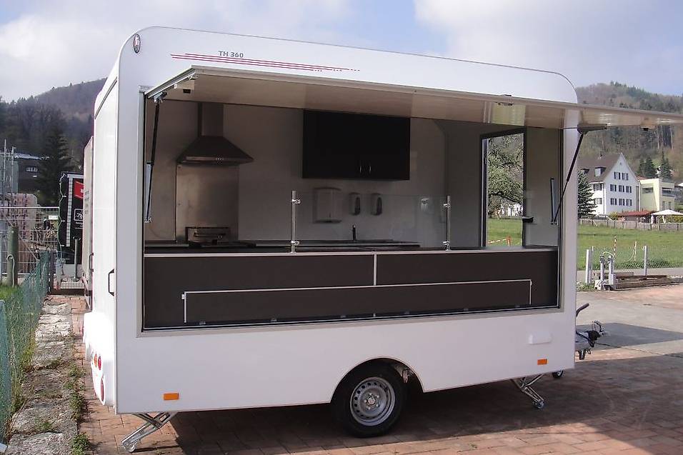 Verkaufswagen Imbisswagen / Foodtruck Doppelfritteuse NEU