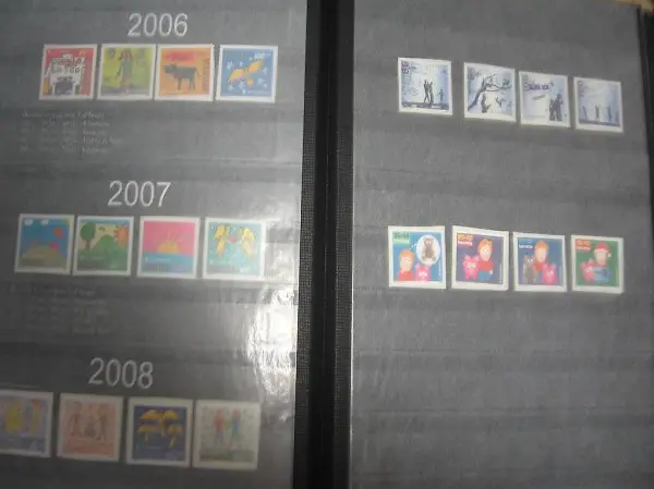 Briefmarken Pro Juventutesammlung bis 2010