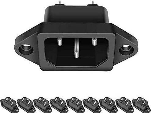 Gerätestecker 250V 10A, 3 Pins kompakt und zuverlässig