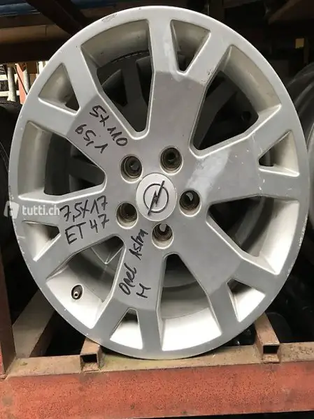 Opel Astra H 17Zoll Alufelgen