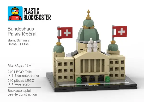LEGO Bundeshaus - Palais fédéral - Bern Schweiz - Suisse