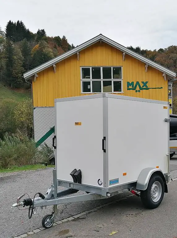 Neu Kompakter Kofferanhänger Max-Anhänger 1350kg