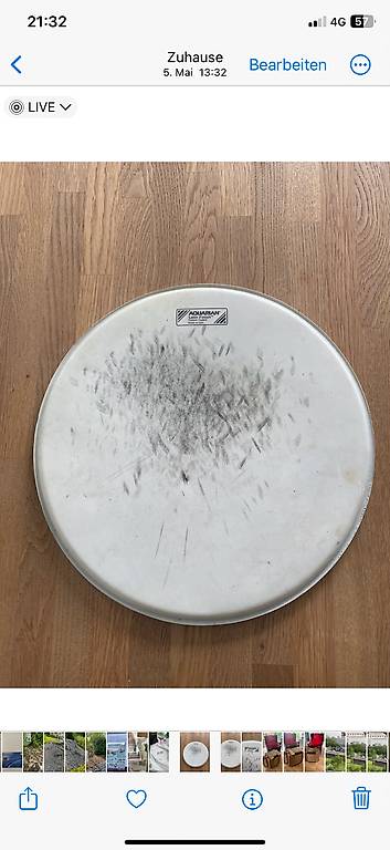 Die Ärzte Original Schlagzeugfell, Open Air Emmen 2002