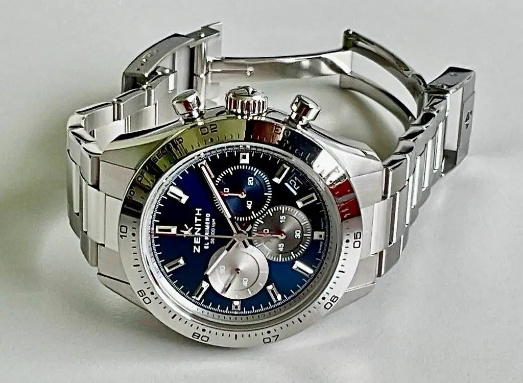 zenith chronomaster sport blau