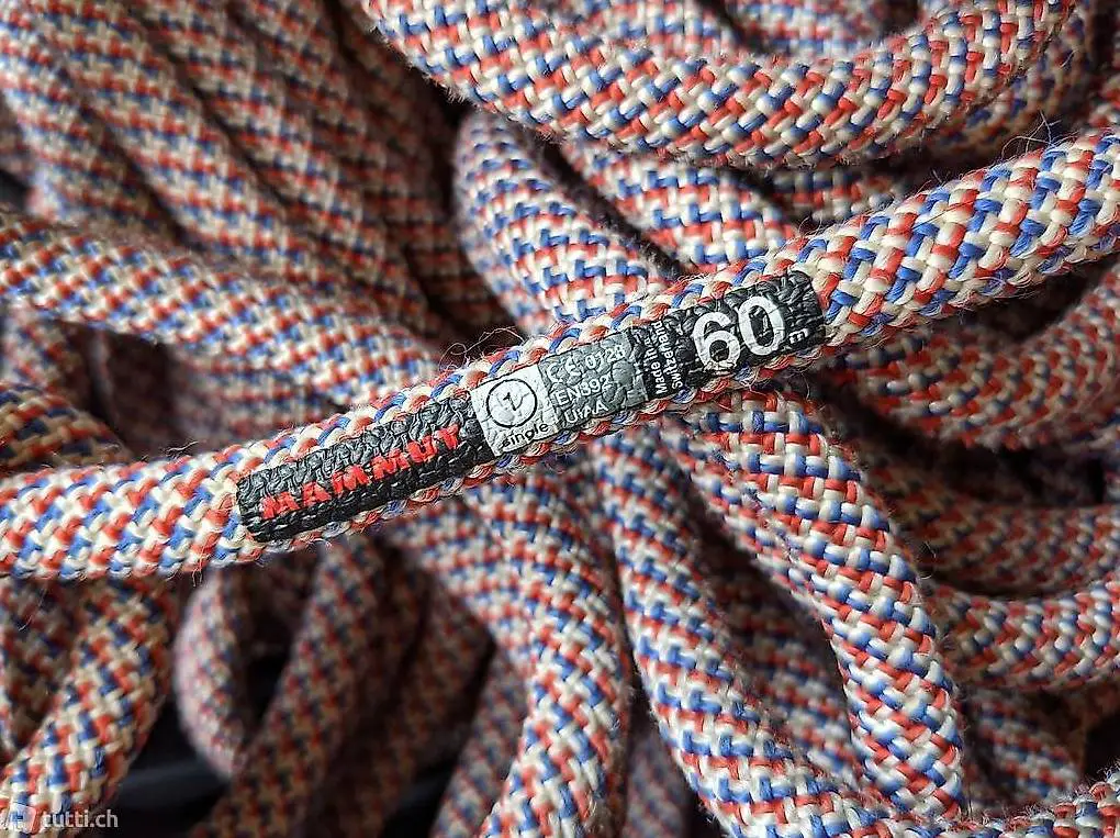 Mammut Kletterseil 9.5 mm 60 m + Seilsack