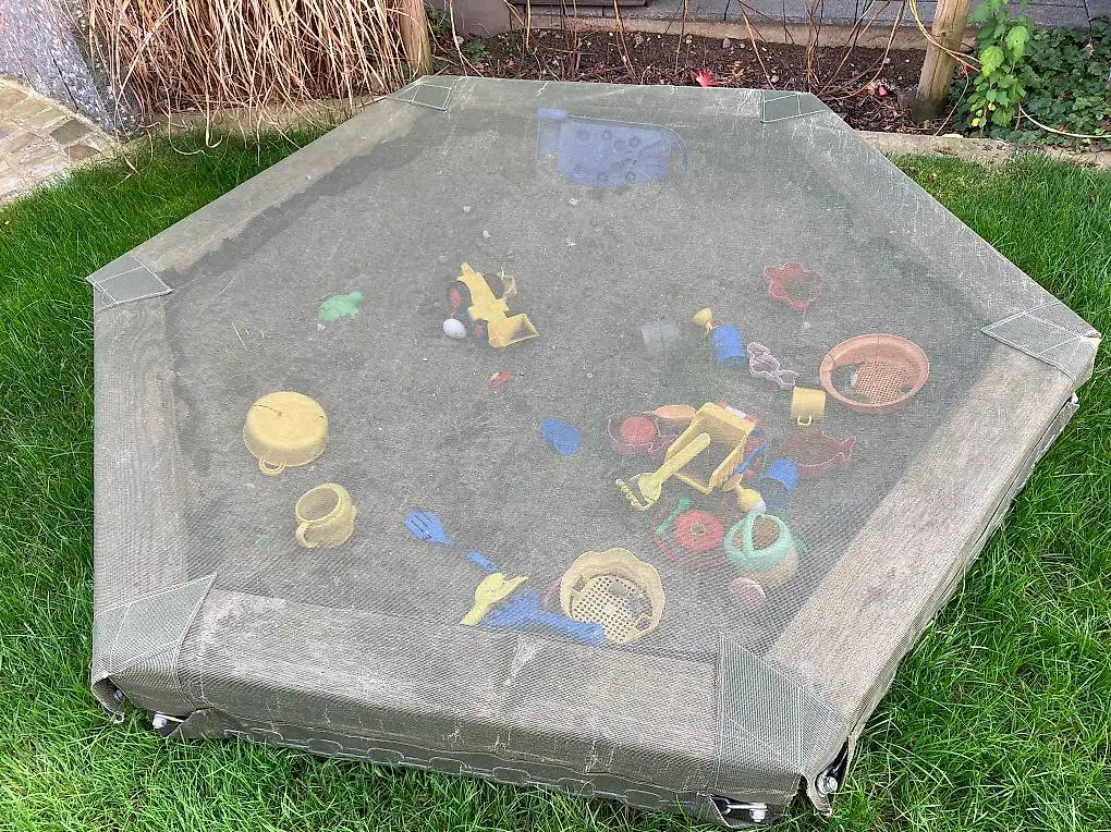 Sandkasten Abdeckung