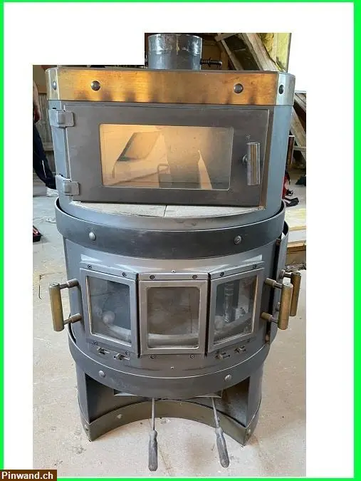 Occasion Schwedenofen mit Grillfunktion zu verkaufen
