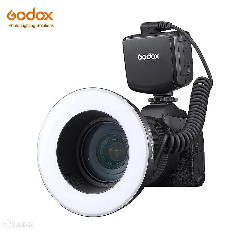  Godox RING72 8W 5600K Makro LED RIng Licht für DSLR Canon