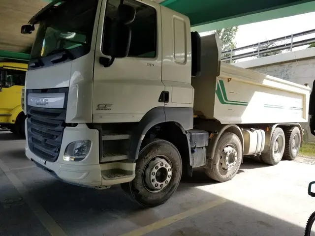 DAF, CF 510 8x4, Rückwärtskipper