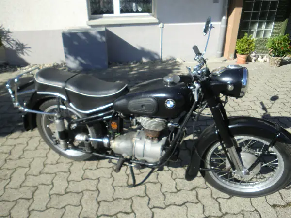 motorrad bmw oldtimer 250 cm2 jg. 1954