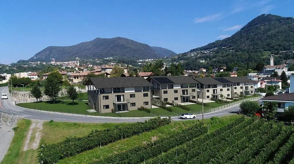 appartamento con giardino privato di nuova costruzione