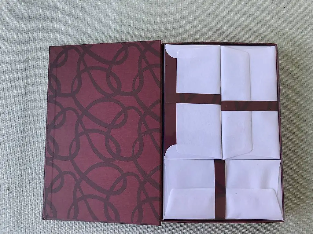 Papeterie, Briefpapier, Rössler Briefpapierkassette